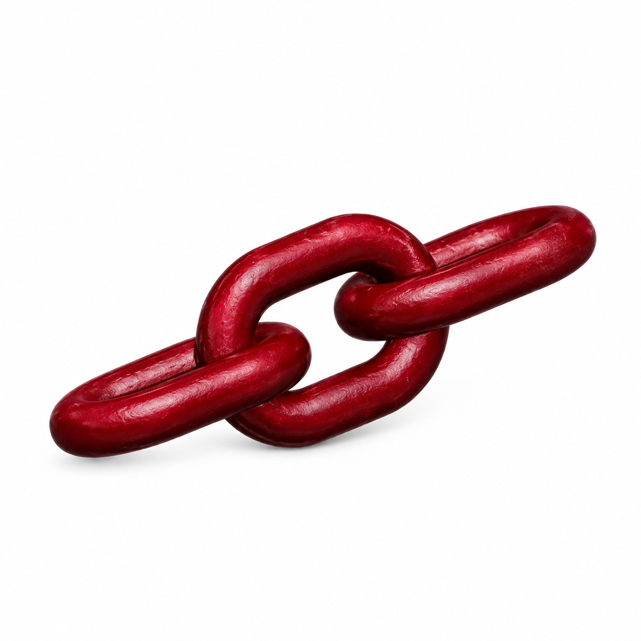 Representative deep candy apple red grade 100 alloy lifting chain