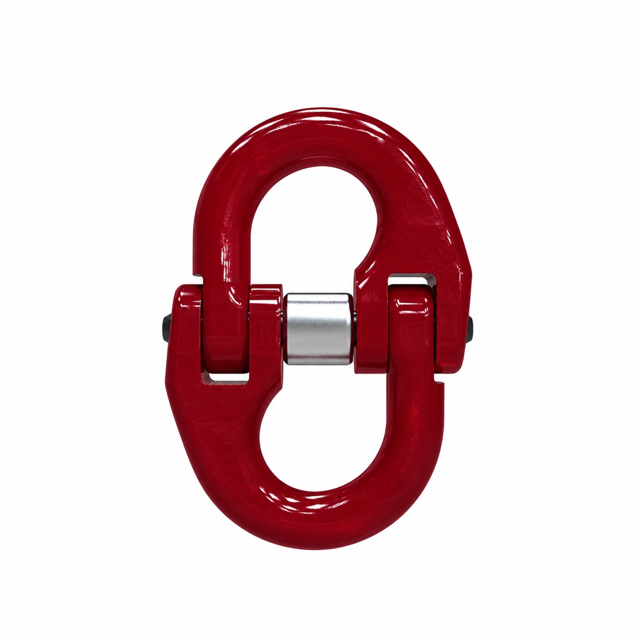 Representative deep candy apple red grade 100 connecting link