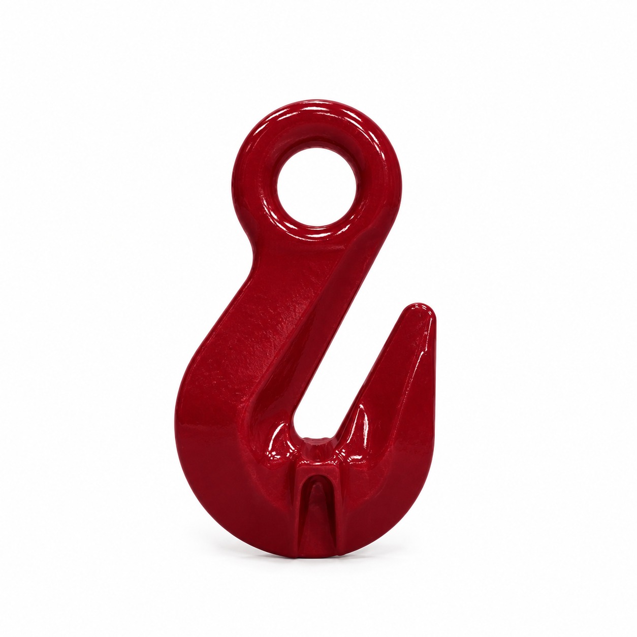 Representative deep candy apple red grade 100 eye grab hook