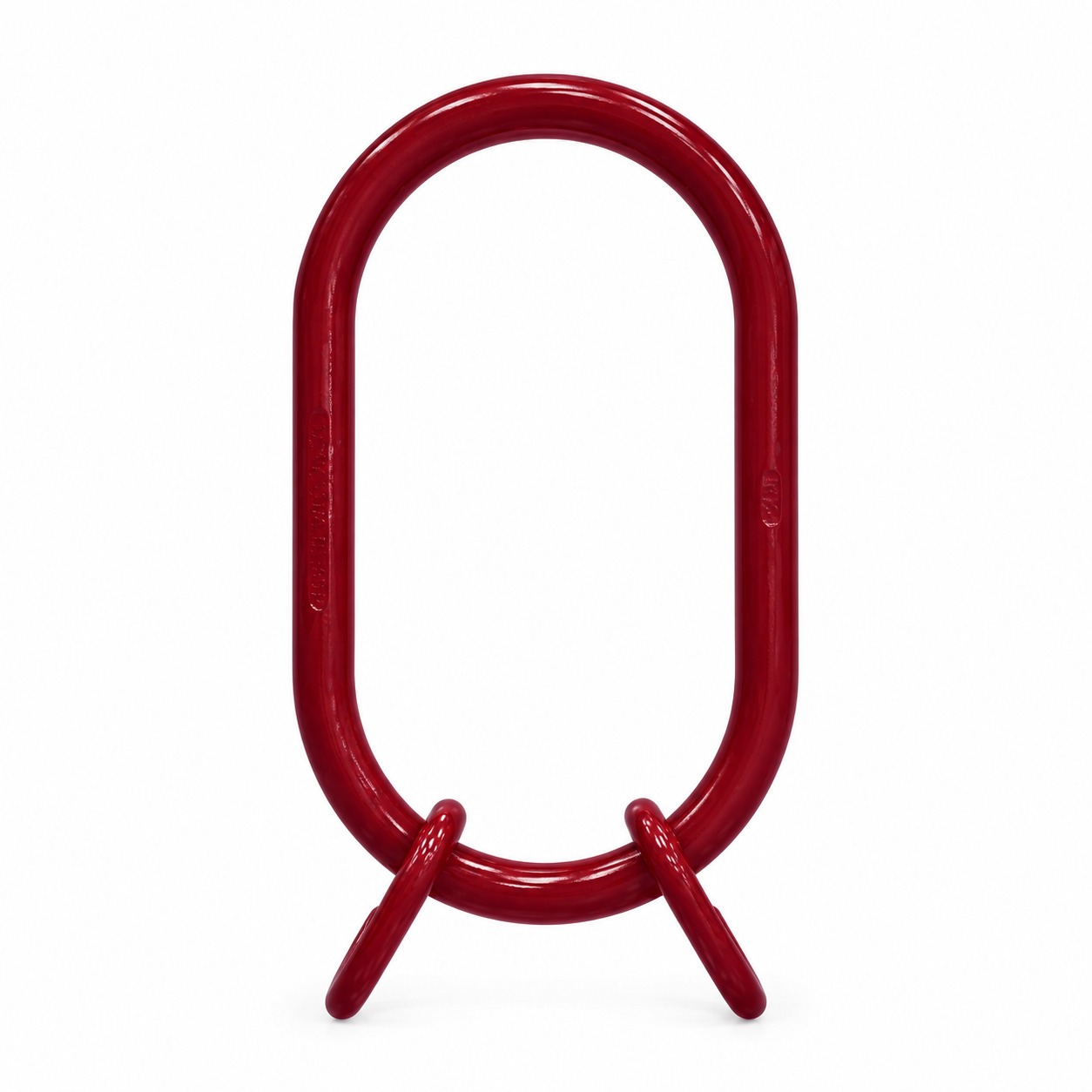 Representative deep candy apple red grade 100 oversized master link multi