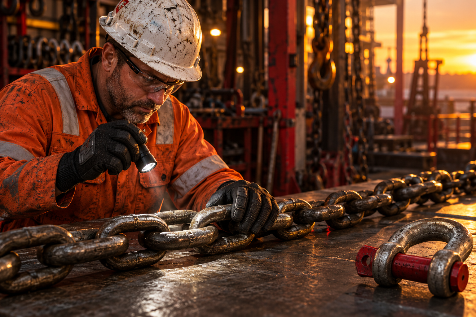 Representative lifting and rigging inspection campaign image